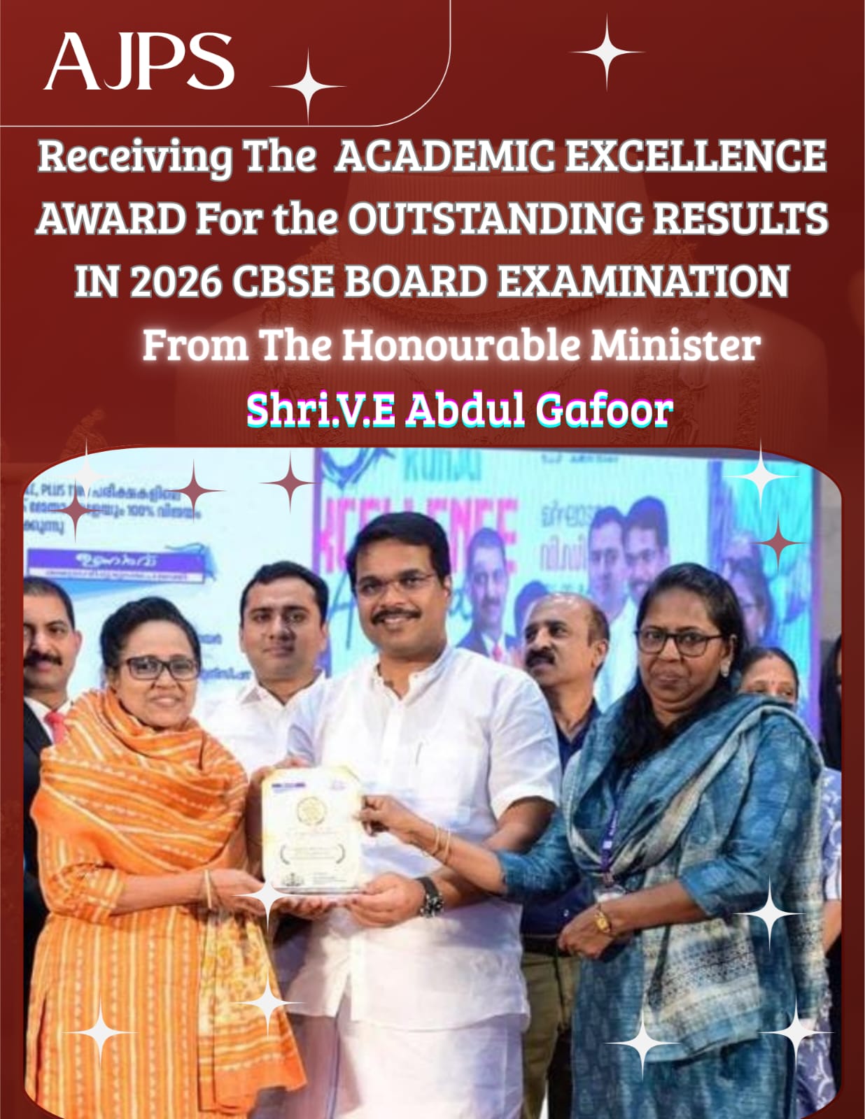 ACADEMIC EXCELLENCE AWARD 2026